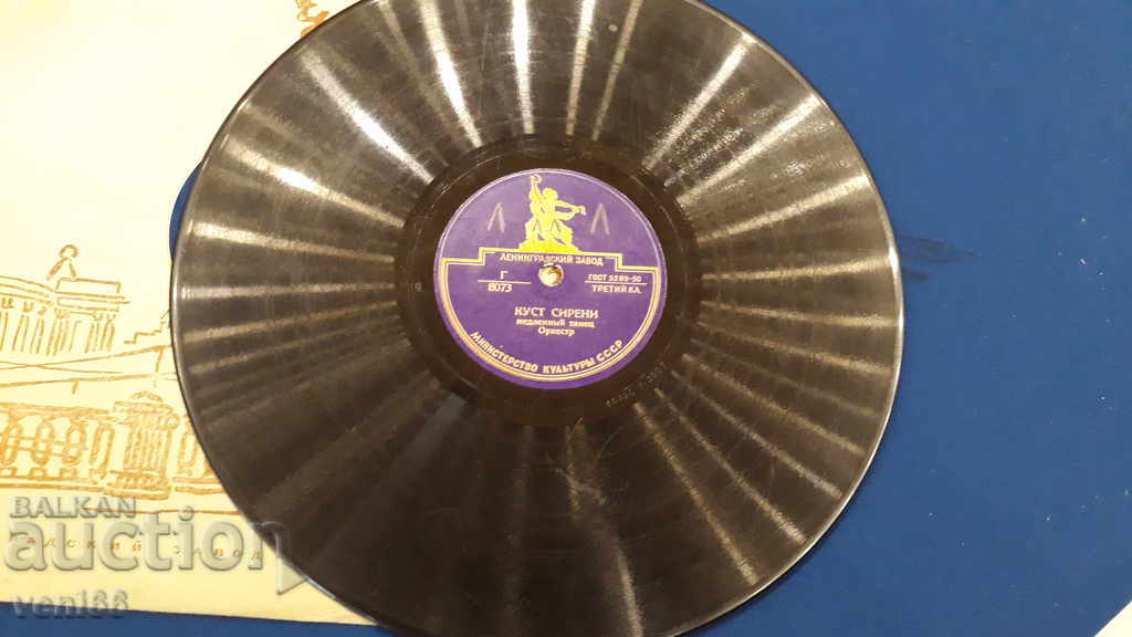 Livrarea Placă turnantă - bakelită bitumă shellac Livrarea Placă turnantă - bakelită bitumă shellac