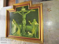 An old picture of the Crucifixion of Christ
