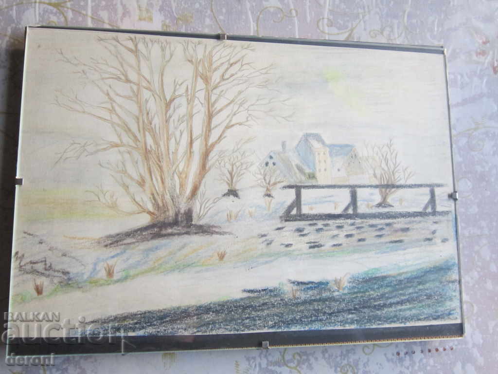 Old German painting picture - 5 Old German painting picture - 5