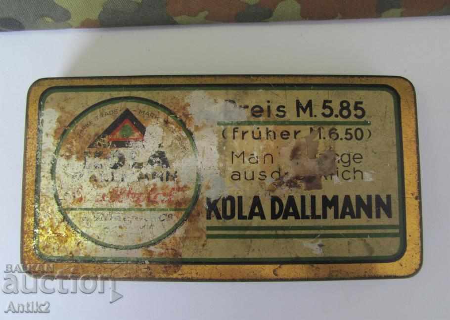 Delivery of World War II Chocolate Metal Box Germany Delivery of World War II Chocolate Metal Box Germany