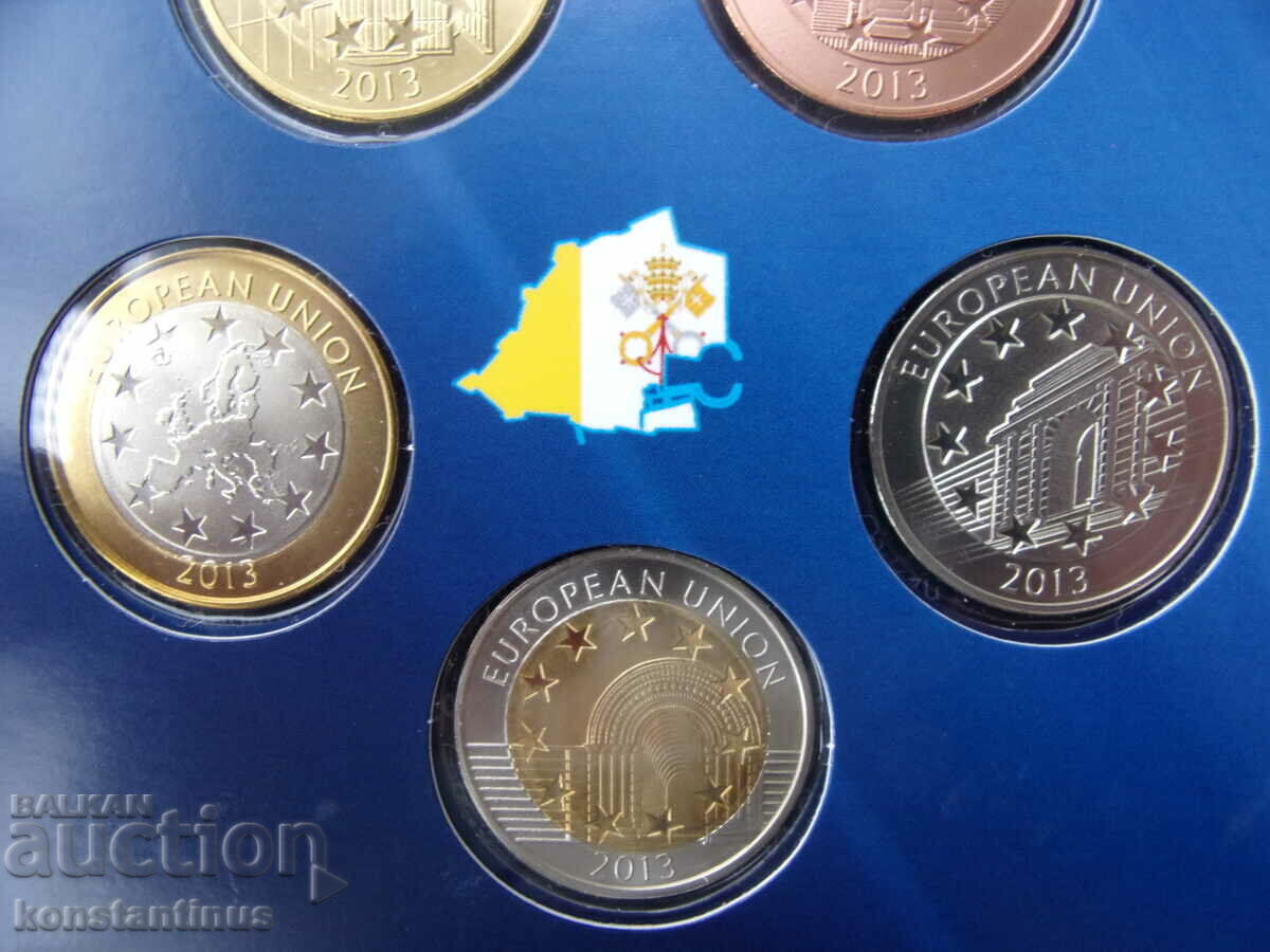 Delivery of Vatican Proof Set 5x2 Euro 2013 Rare UNC PROOF