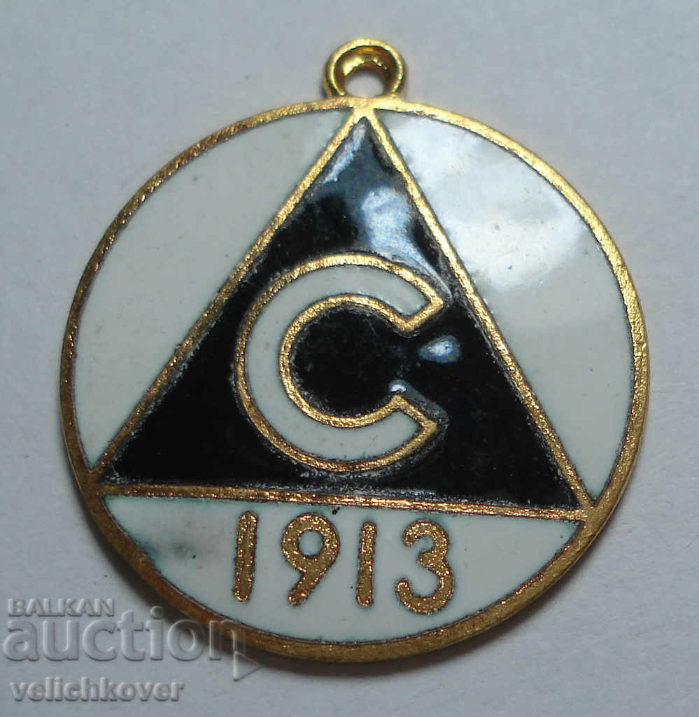 26898 България знак Футболен клуб Славия 1913г. Емайл