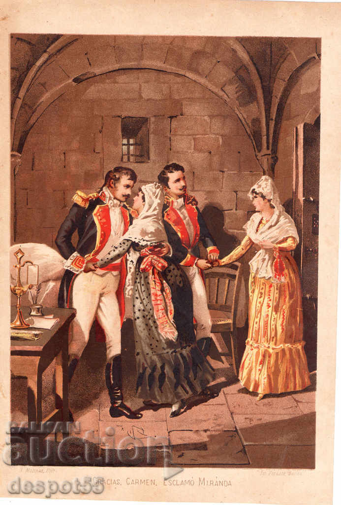 1880-1900. Spain. Beautiful illustrations from old books. - 5 1880-1900. Spain. Beautiful illustrations from old books. - 5