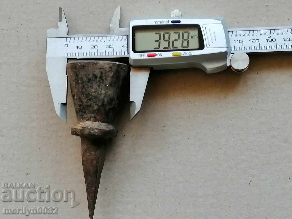 A primitive anvil for pinning hair - 5 A primitive anvil for pinning hair - 5