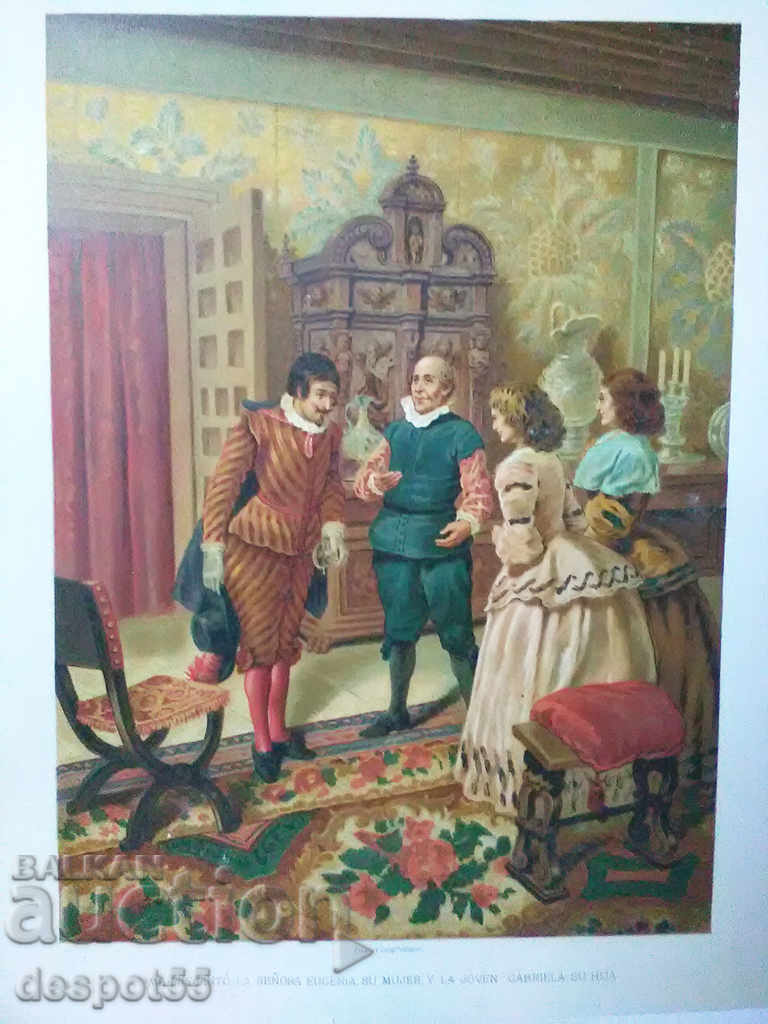 1880-1900. Spain. Beautiful illustrations from old books. - 5 1880-1900. Spain. Beautiful illustrations from old books. - 5