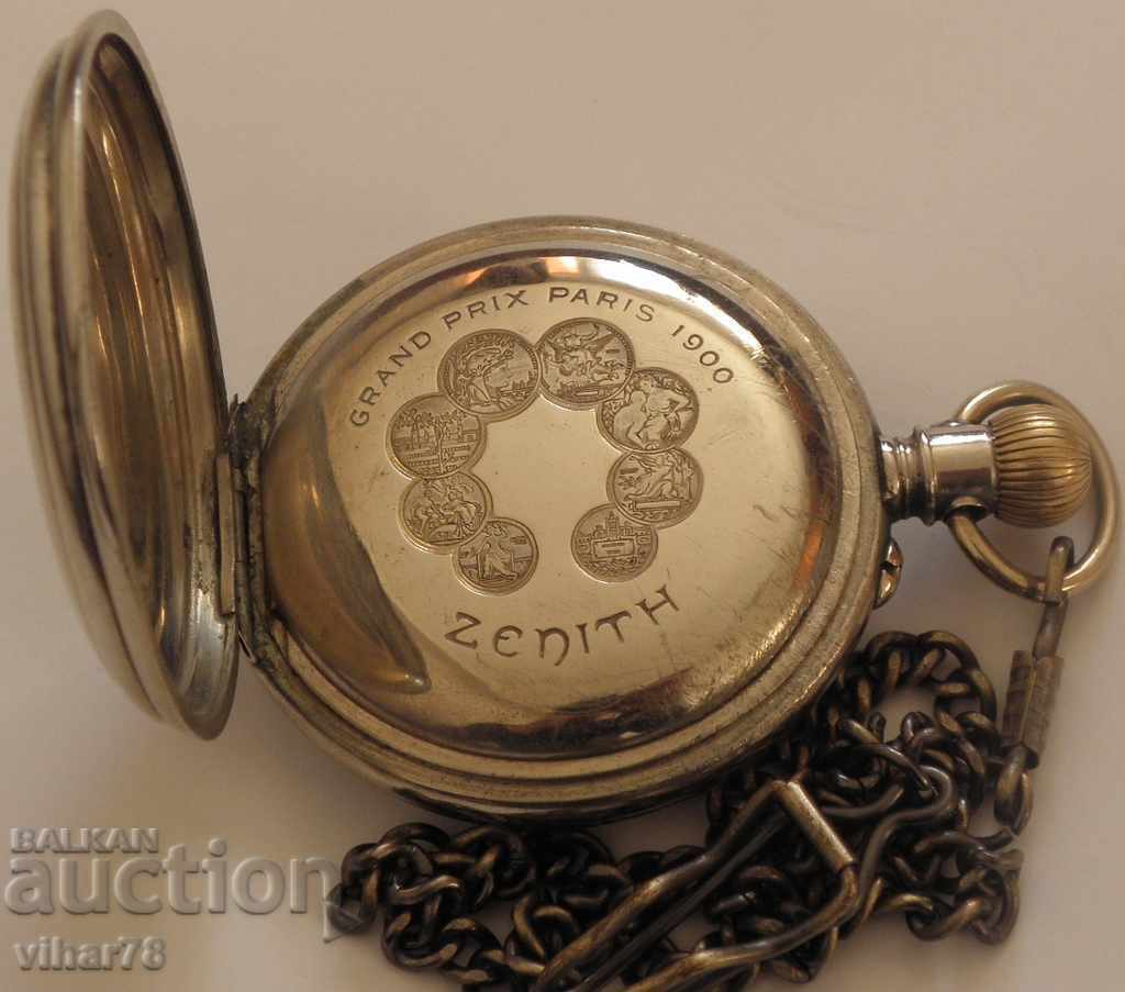 RARE ZENITH POCKET WATCH - 5 RARE ZENITH POCKET WATCH - 5