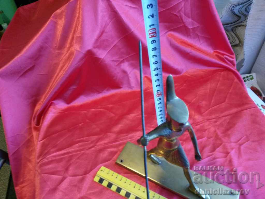 Figurină BRONZE Masive Vechi, Figura RĂZBOIUL EGIPTIAN - 6 Figurină BRONZE Masive Vechi, Figura RĂZBOIUL EGIPTIAN - 6