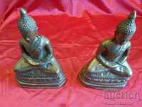 Set of Old Bronze Statues, Figurines of BUDA