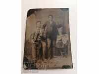 Fotografie foto pe metal înainte de 1878