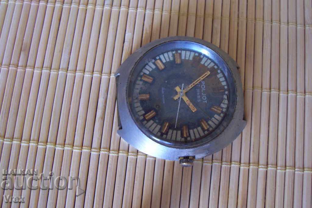 Mechanical watch POLJOT / POLET 17 jewels with price 25.00 BGN | € 12.78 Mechanical watch POLJOT / POLET 17 jewels with price 25.00 BGN | € 12.78