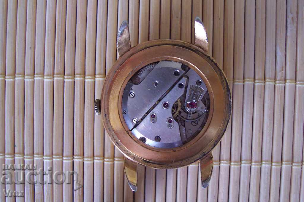 Auction Mechanical watch - gold-plated Auction Mechanical watch - gold-plated