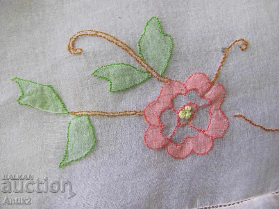 19th Century Hand Embroidered Box, Cover - 6