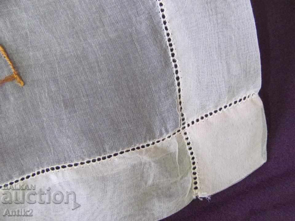 19th Century Hand Embroidered Box, Cover - 7