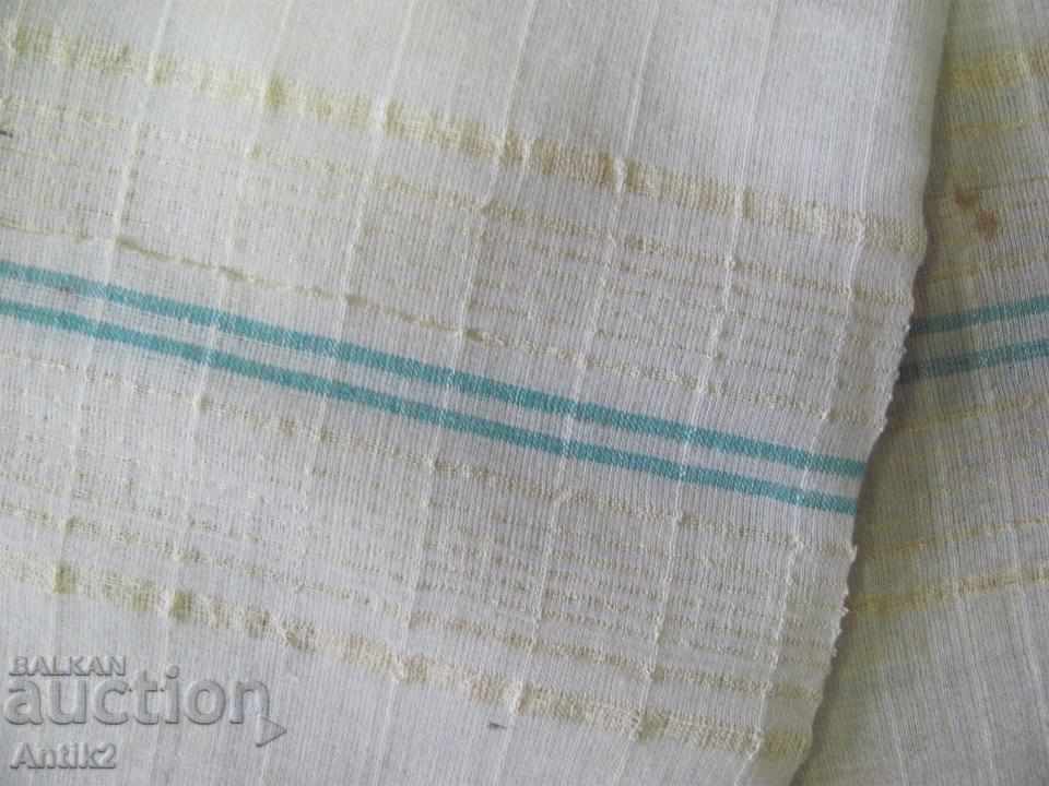 19th Century Folk Art 2 Pieces Hand Woven Towels - 7 19th Century Folk Art 2 Pieces Hand Woven Towels - 7