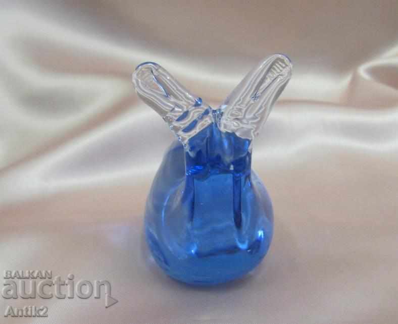 Аукцион Стара Кристално Стъкло Фигурка-Кит Аукцион Стара Кристално Стъкло Фигурка-Кит