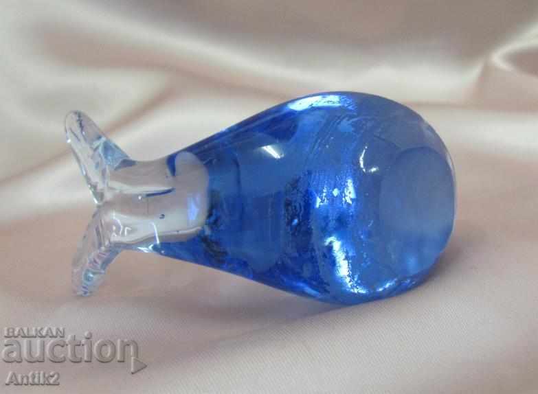 Стара Кристално Стъкло Фигурка-Кит - 6 Стара Кристално Стъкло Фигурка-Кит - 6