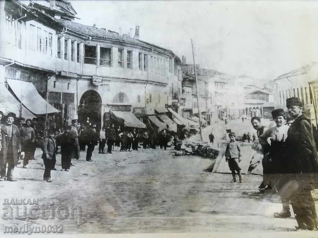 Photo in a frame photography portrait Tarnovo 90s 19th century - 5 Photo in a frame photography portrait Tarnovo 90s 19th century - 5
