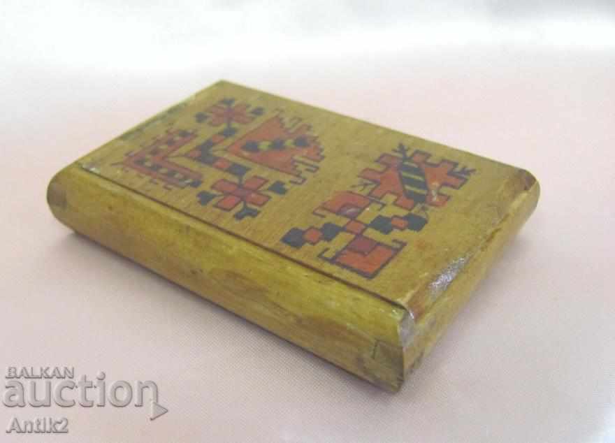 19th Century Wooden Cigarette Box - 5
