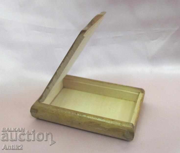 19th Century Wooden Cigarette Box - 6