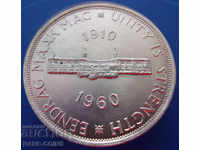 South Africa 5 Shillings 1960 UNC Rare Original