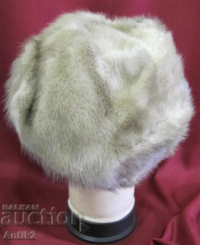 Auction 50's Old Ladies Mink Hat PETERS HARBURG Auction 50's Old Ladies Mink Hat PETERS HARBURG