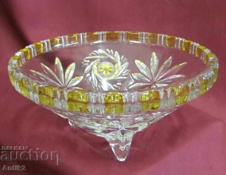 Old Crystal Glass Cup, Fruit with price 190.00 BGN | € 97.15 Old Crystal Glass Cup, Fruit with price 190.00 BGN | € 97.15