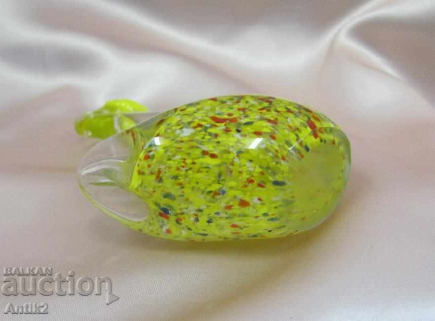 Old Morano Crystal Glass Figurine-Swan - 7 Old Morano Crystal Glass Figurine-Swan - 7