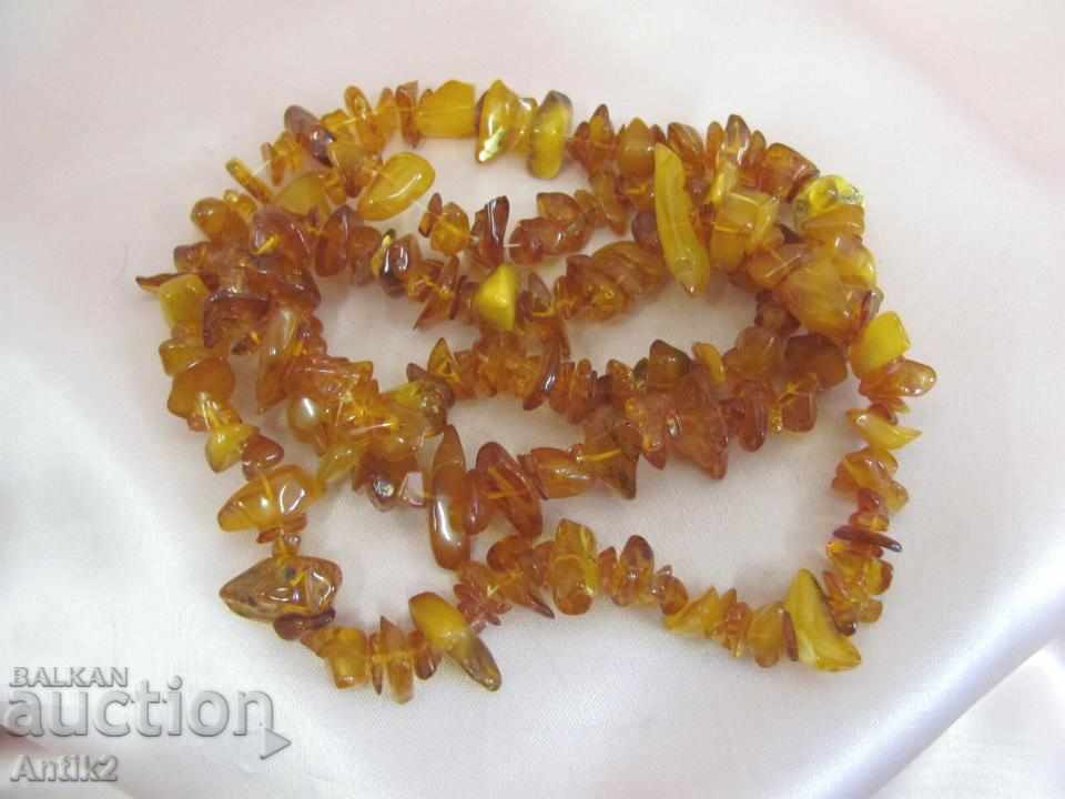 Auction Old Natural Raw Amber Ladies Necklace Auction Old Natural Raw Amber Ladies Necklace