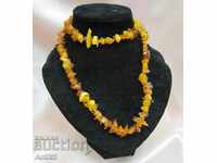 Old Natural Raw Amber Ladies Necklace