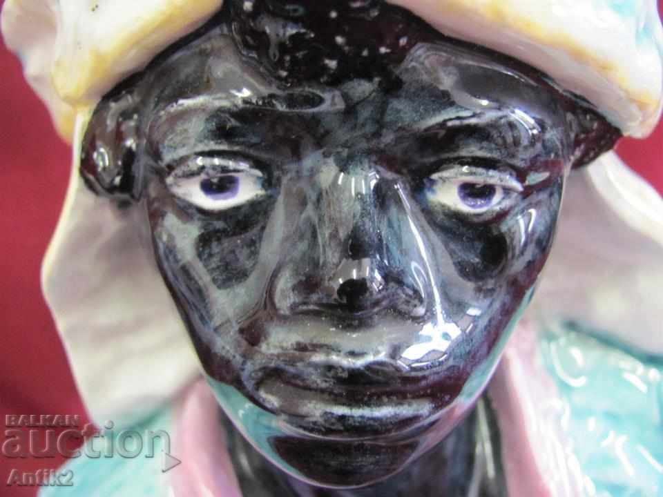 Μοναδικό, Πορσελάνινο Ειδώλιο Σετσεσιόν του 1900, με σήμανση ΙΣΙΔΑ - 7 Μοναδικό, Πορσελάνινο Ειδώλιο Σετσεσιόν του 1900, με σήμανση ΙΣΙΔΑ - 7