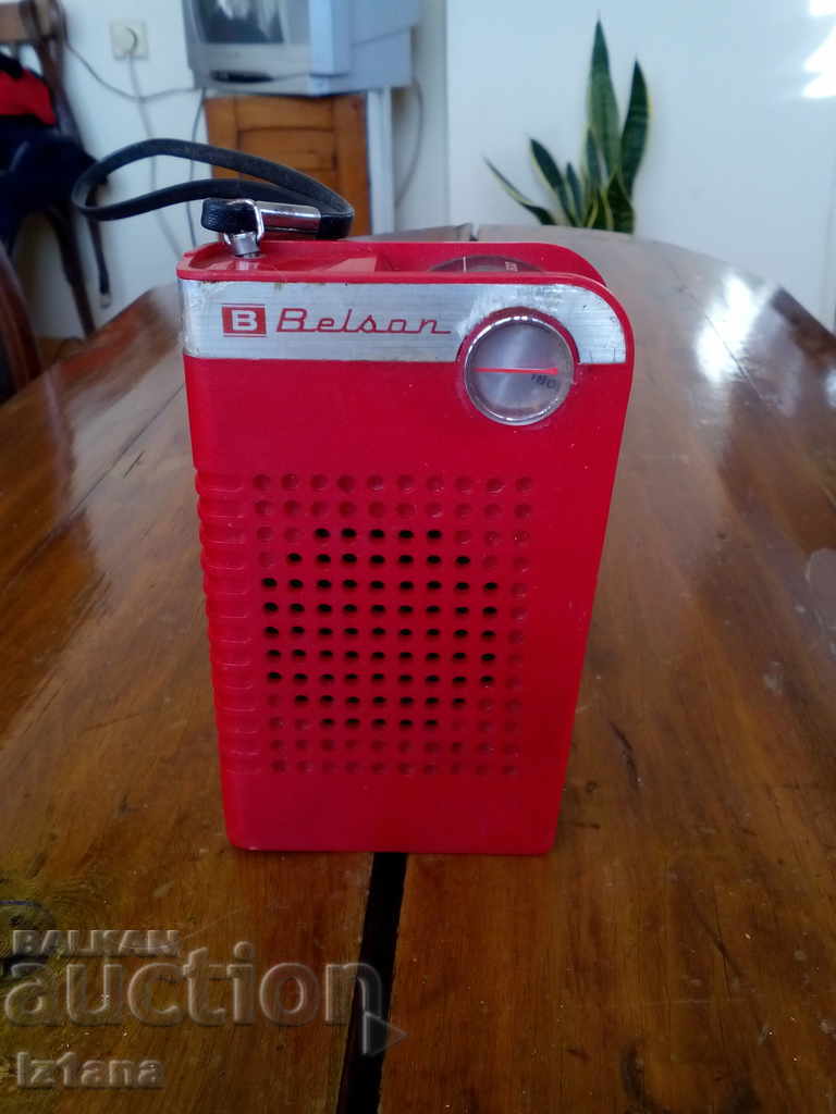 Старо радио,радиоприемник Belsan