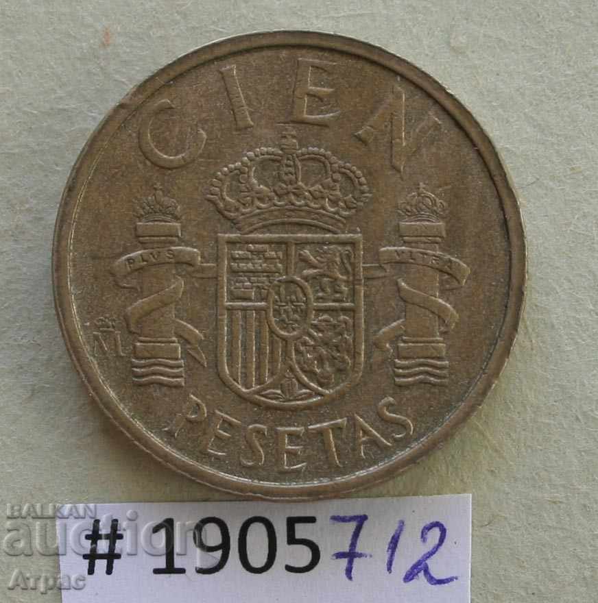 100 pesetas 1984 Spania