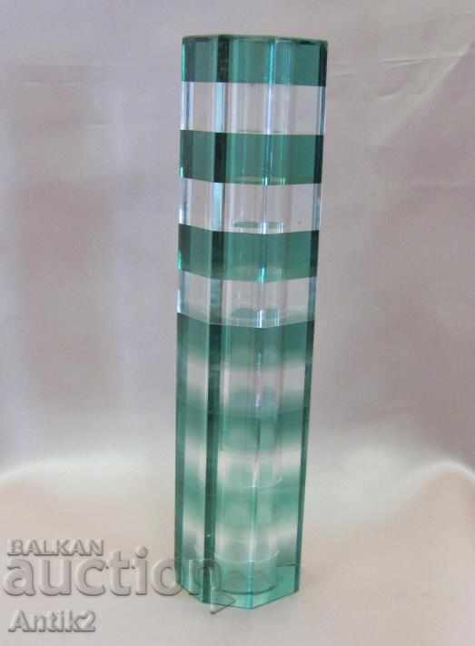 30s Art Deco Crystal Hand Polished Paper Weight with price 240.00 BGN | € 122.71 30s Art Deco Crystal Hand Polished Paper Weight with price 240.00 BGN | € 122.71