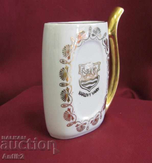 Auction The 30 Porcelain Fider KARLOVYVARY Czechoslovakia Auction The 30 Porcelain Fider KARLOVYVARY Czechoslovakia