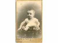 OLD PHOTOGRAPH - CARDBOARD - G. VOLTZ - SOFIA - M1128