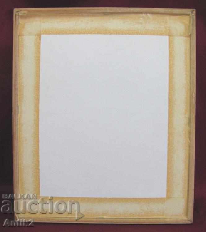 Original MONTARA Picture with wooden frame - 5 Original MONTARA Picture with wooden frame - 5