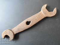 Old forged key marked