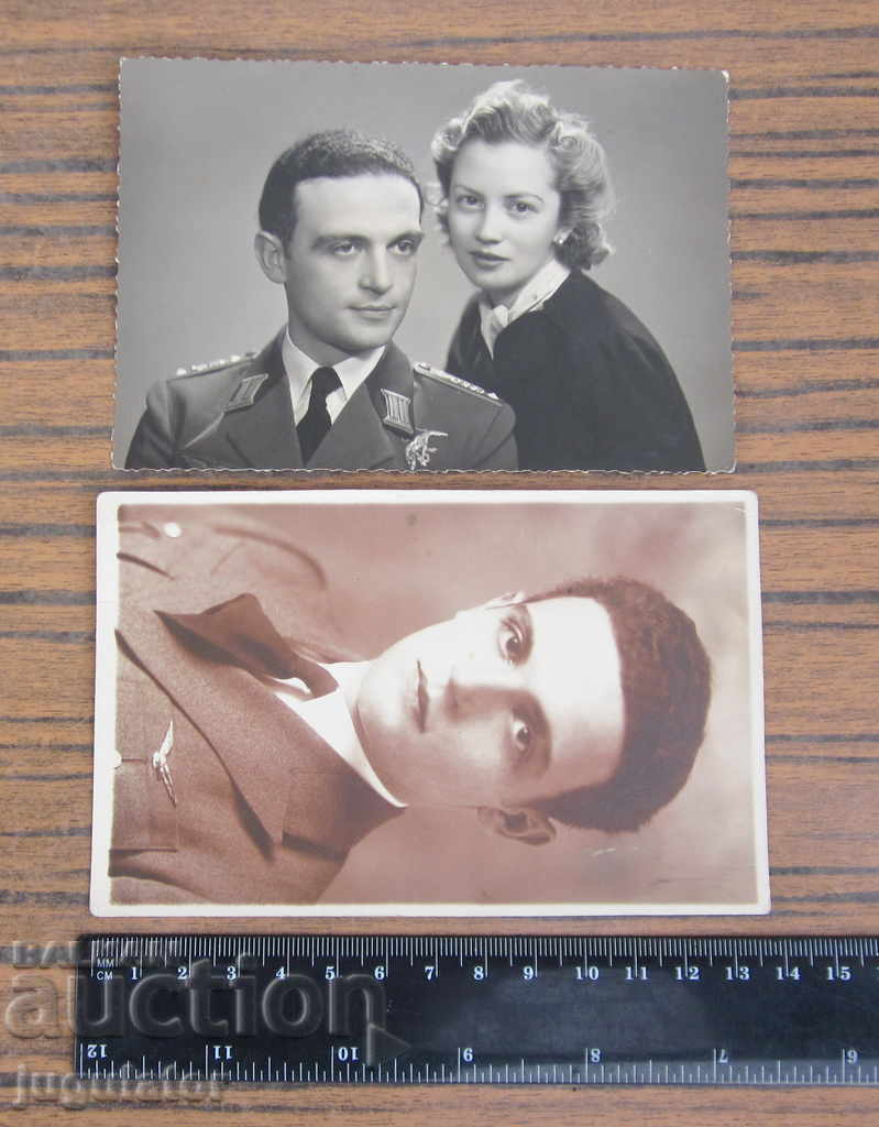 WWII military photos of a Bulgarian Royal pilot with a pilot's badge - 7 WWII military photos of a Bulgarian Royal pilot with a pilot's badge - 7