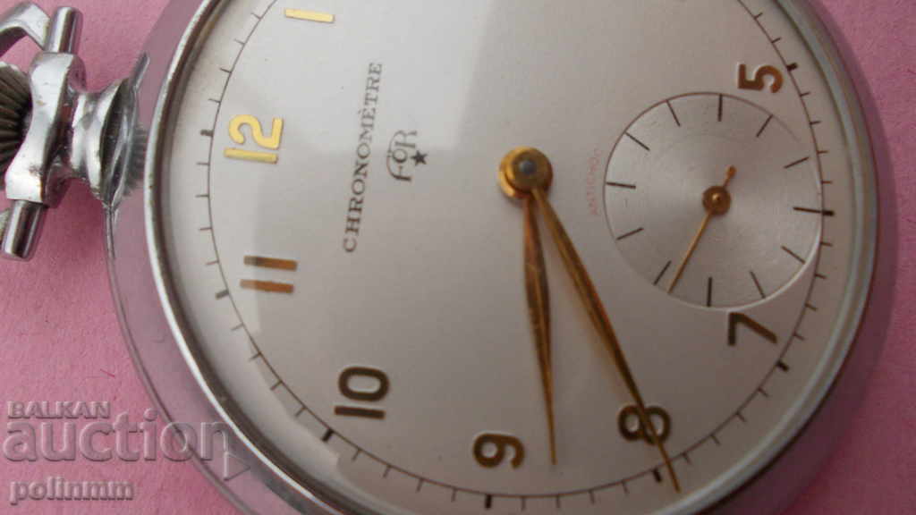 Chronometre pocket watch with price 200.00 BGN | € 102.26 Chronometre pocket watch with price 200.00 BGN | € 102.26