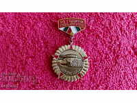 Veche insignă a armatei militare Medalie Tanc de purtător 25 de ani sub 26200