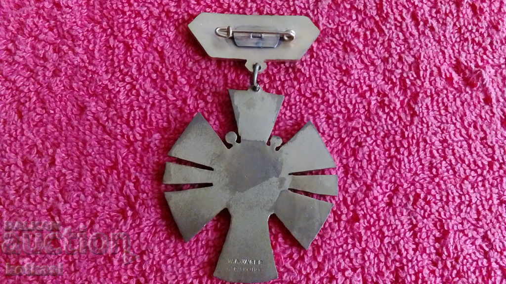 Σταυρός Αξίας LEDERANISCHES VERDIENSTKREUZ OFFENBACH - 6