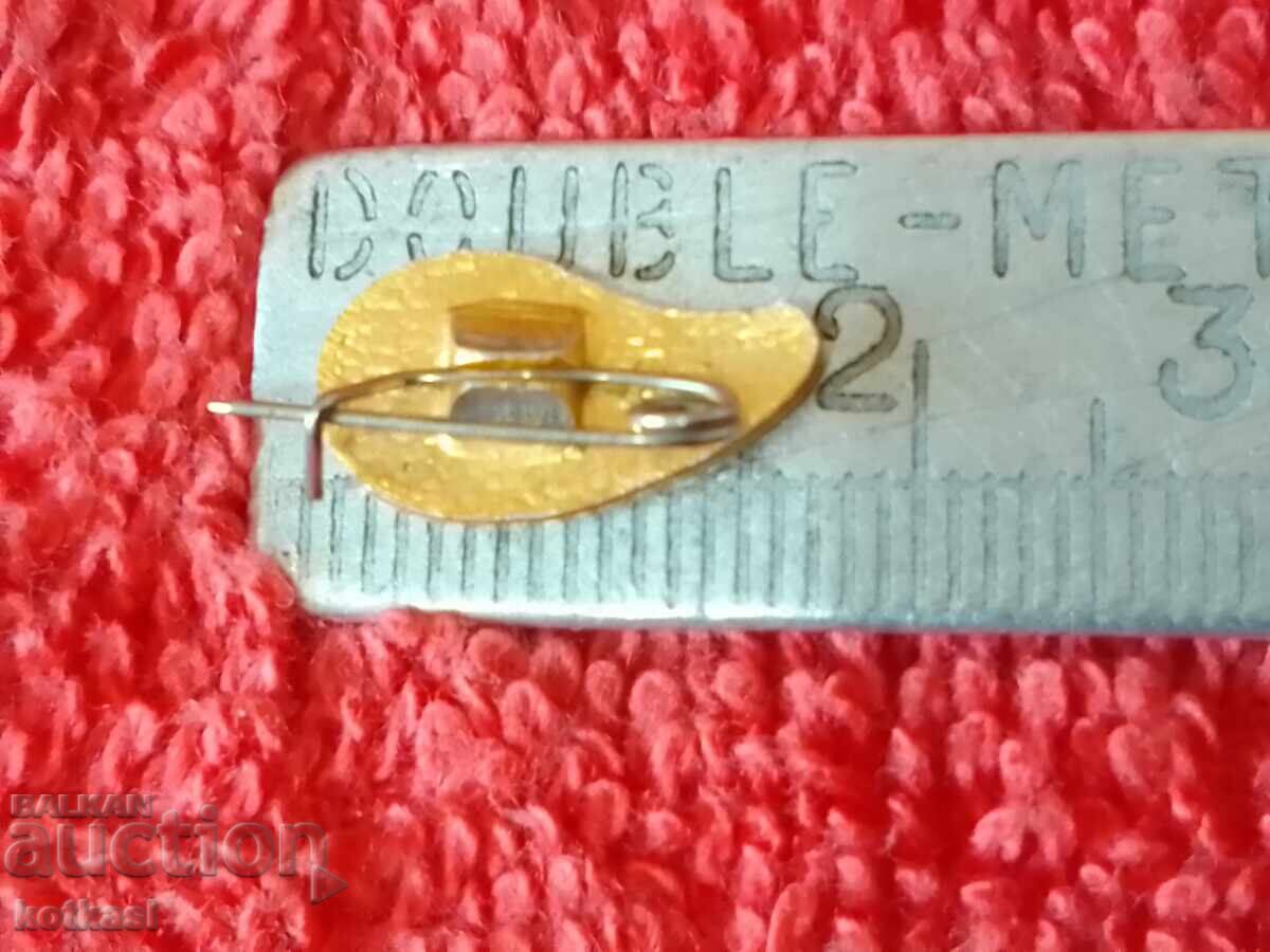 Old metal badge enamel Red Cross and Red Crescent with price 5.50 BGN | € 2.81