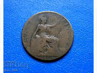 Marea Britanie 1/2 penny 1904