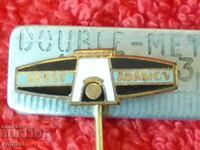 ADAST ADAMOV Old Solid Bronze Pin Badge