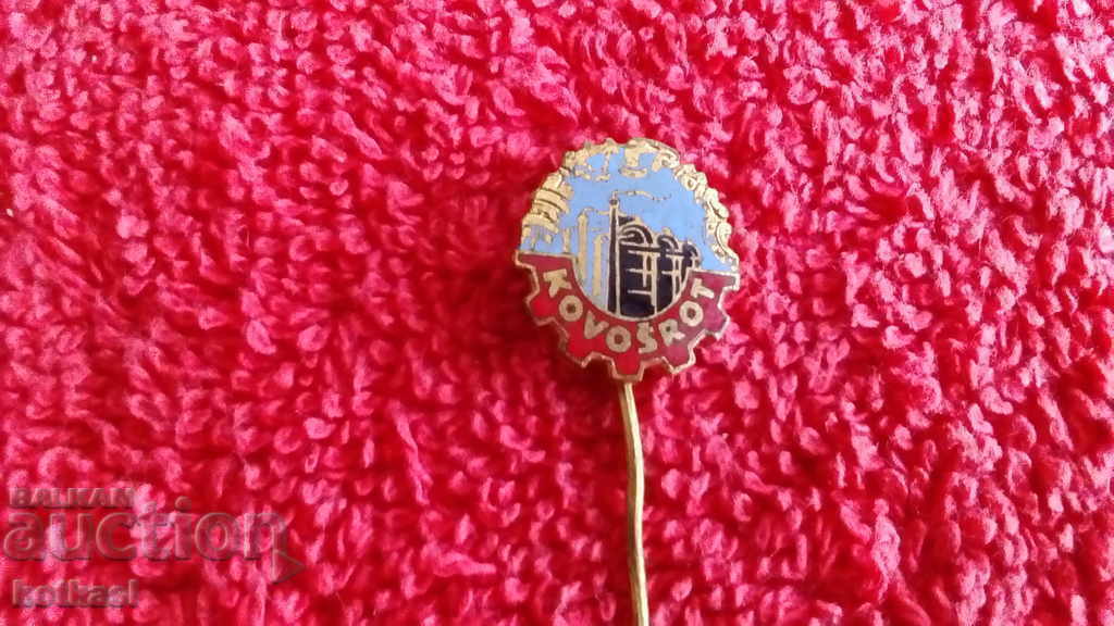 Old solid sign bronze needle Chem. Plant KOVOSROT marked - 5 Old solid sign bronze needle Chem. Plant KOVOSROT marked - 5