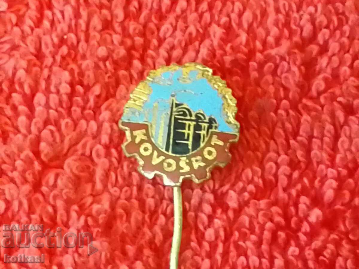 Old solid sign bronze needle Chem. Plant KOVOSROT marked - 6 Old solid sign bronze needle Chem. Plant KOVOSROT marked - 6