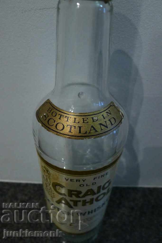 Auction CRAIG ATHOL WHISKEY COLLECTION Bottle, 80s !!! Auction CRAIG ATHOL WHISKEY COLLECTION Bottle, 80s !!!