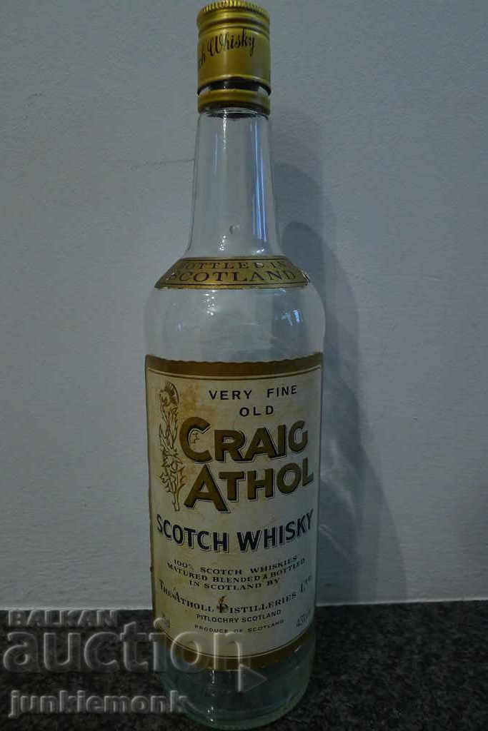 CRAIG ATHOL WHLEKEY COLLECTION Bottle, anii 80 !!!