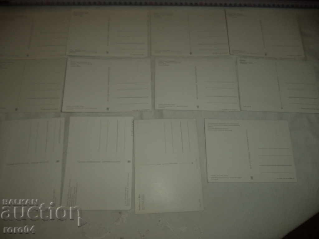 OLD GERMAN LUXURY POSTCARDS - 12 ISSUES - 6 OLD GERMAN LUXURY POSTCARDS - 12 ISSUES - 6