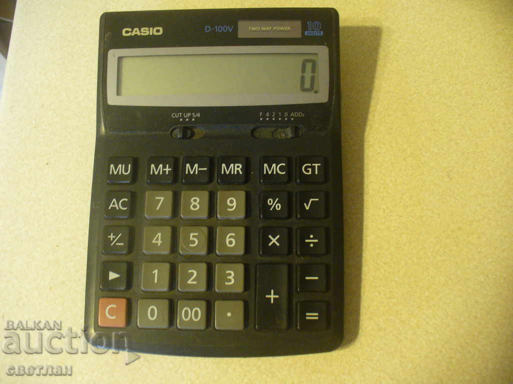 CALCULATOR MARCA DE LUCRU